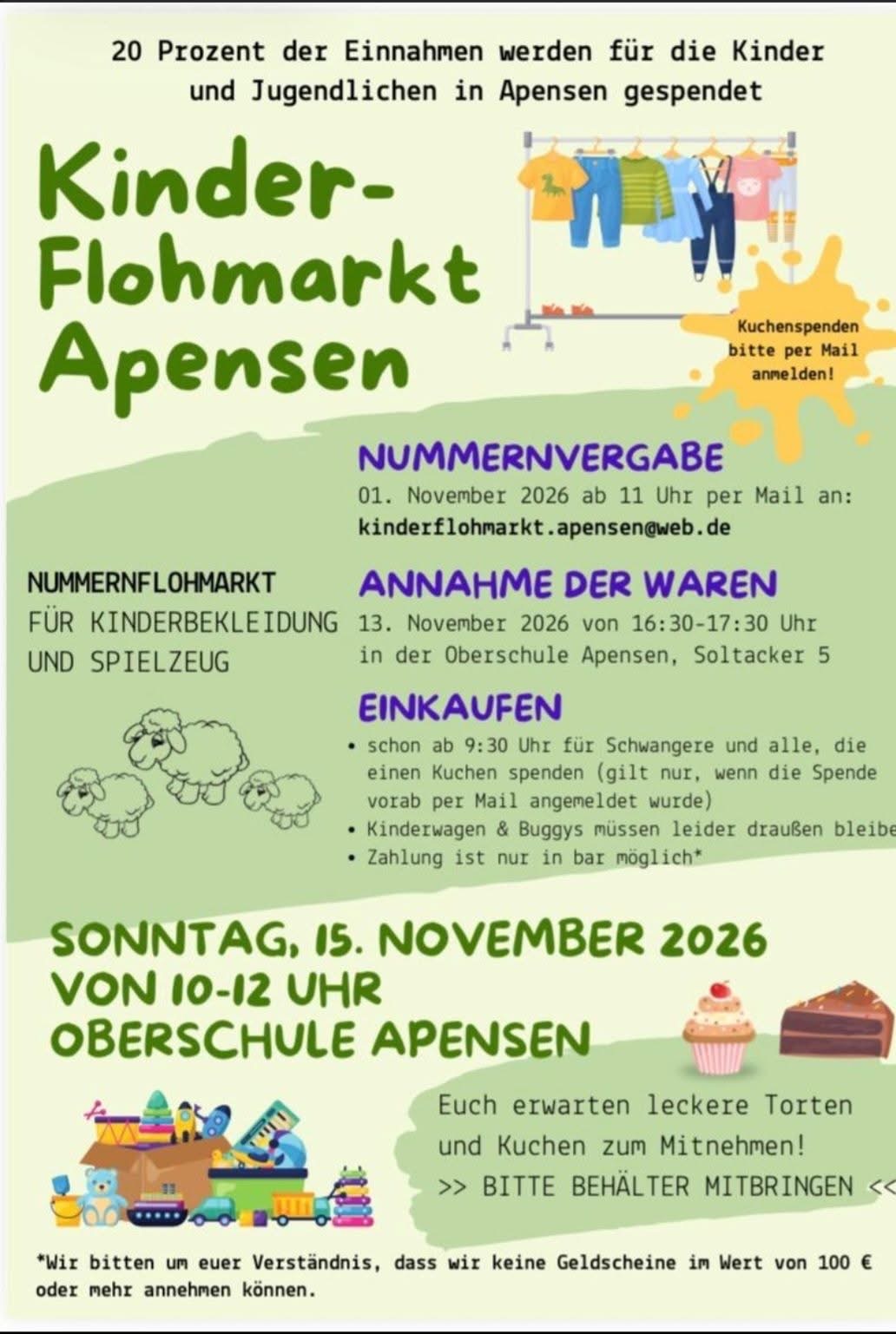 Flyer: Kinderflohmarkt