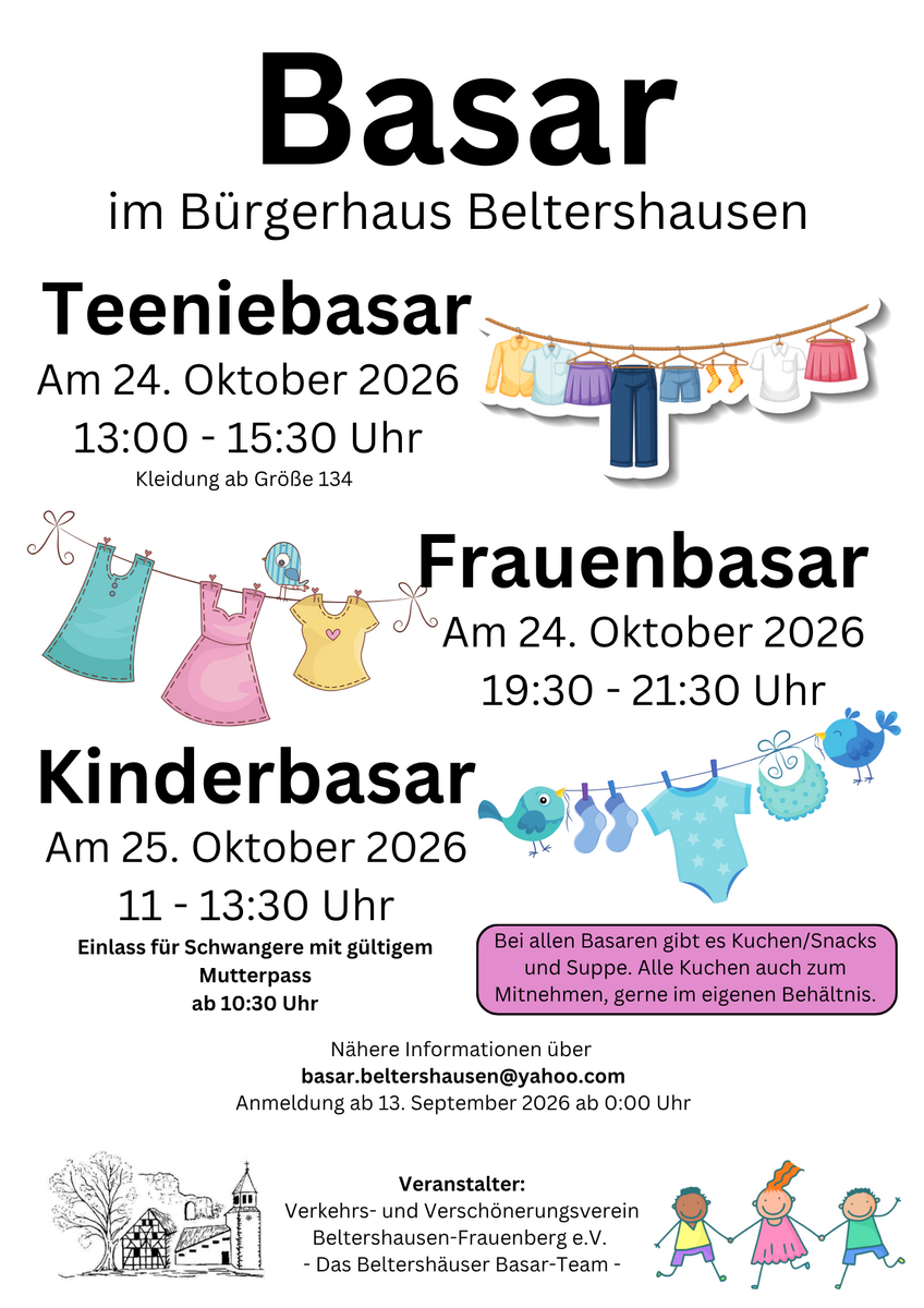 Flyer: Kinderbasar