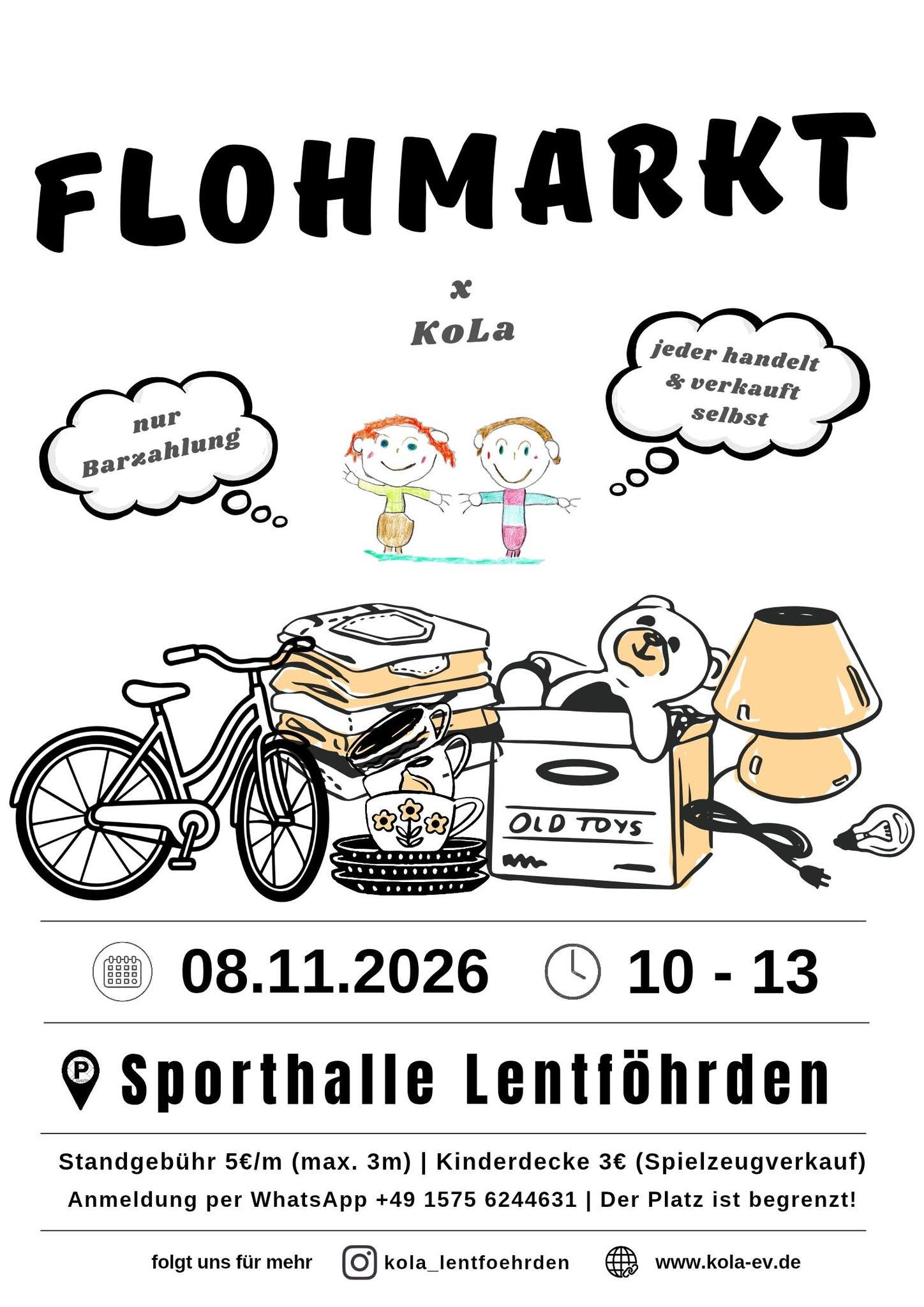 Flyer: Kinderflohmarkt