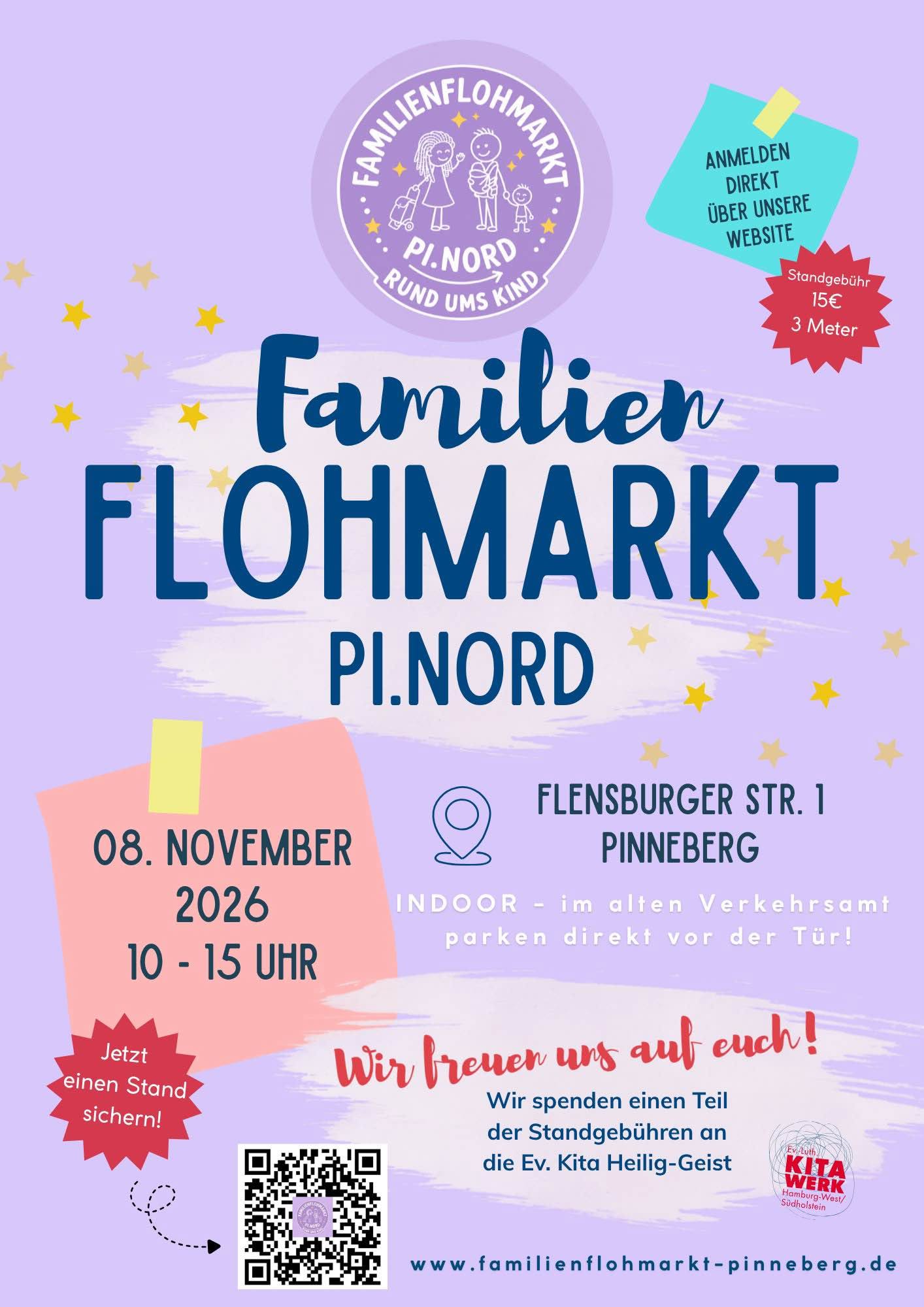 Flyer: Familien Flohmarkt PI.Nord