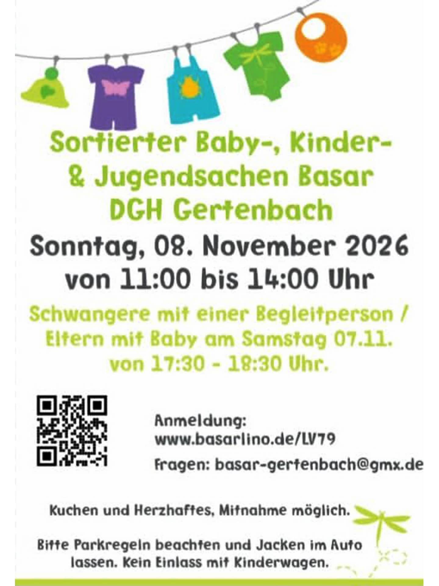 Flyer: Kindersachenbasar