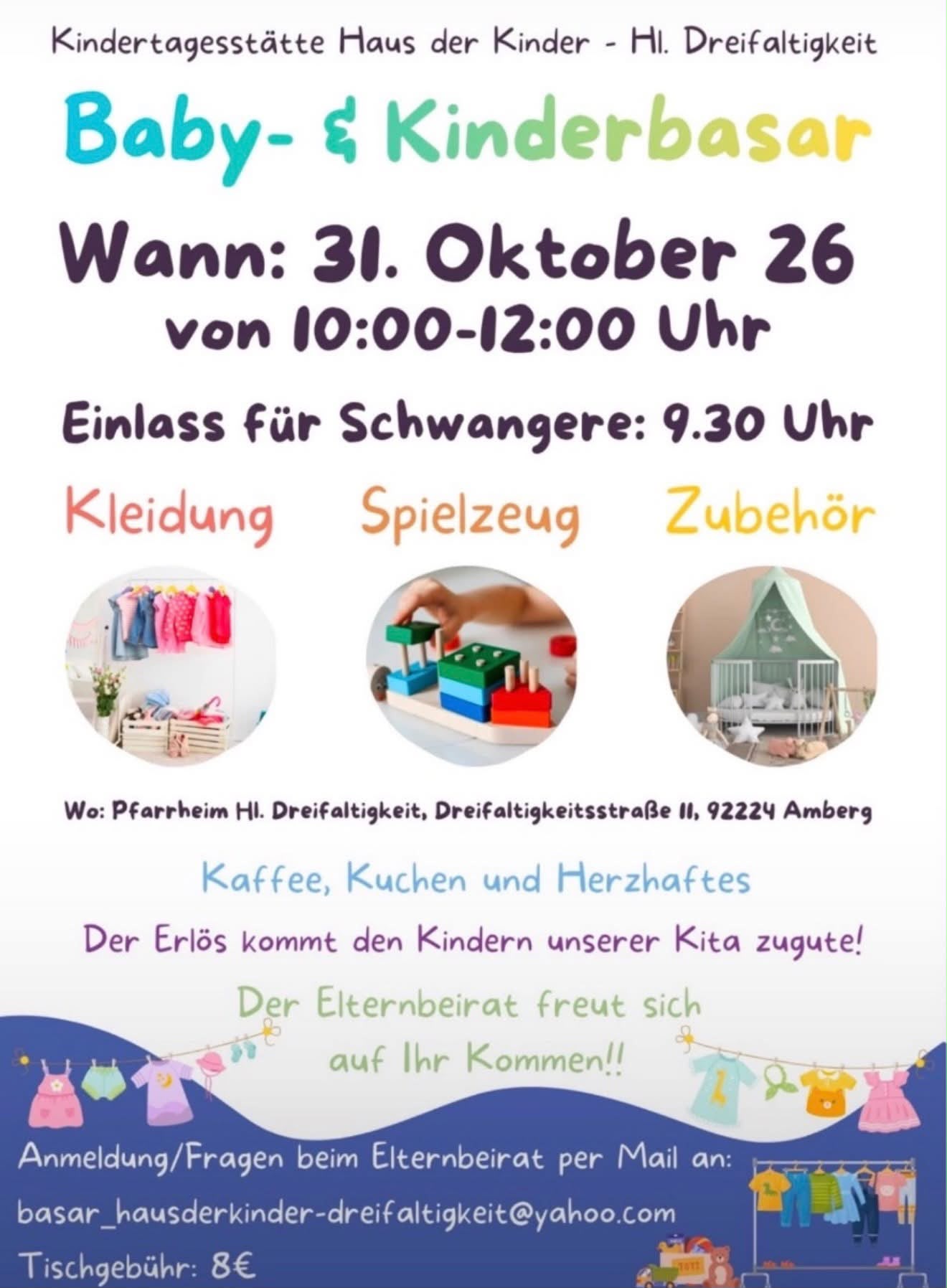 Flyer: Baby- & Kinderbasar